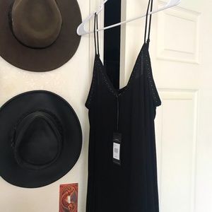 Idyllwind Long Maxi Summer Dress, Black